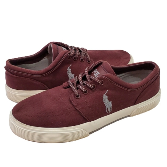 Polo Ralph Lauren Faxon Low Maroon 